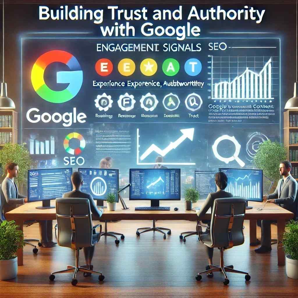 Builds Trust and Authority with Google