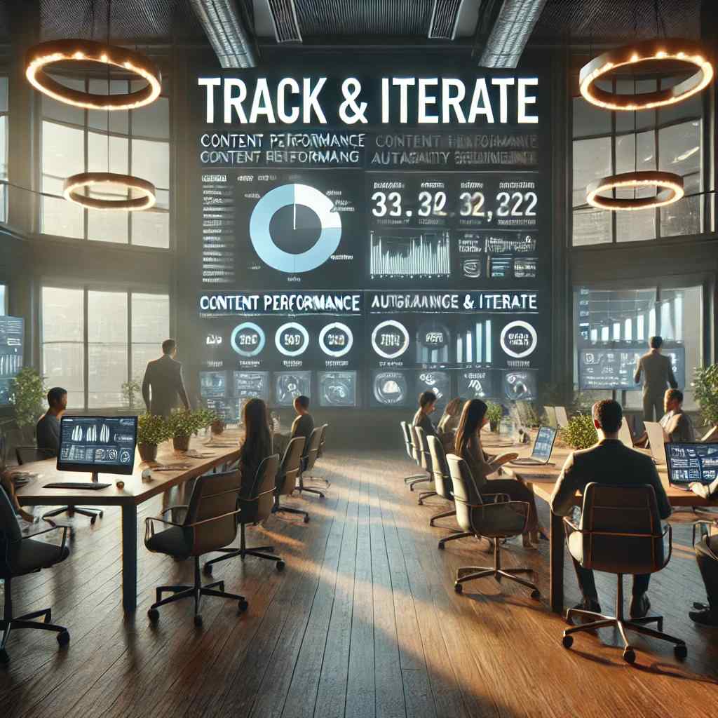 Track and Iterate